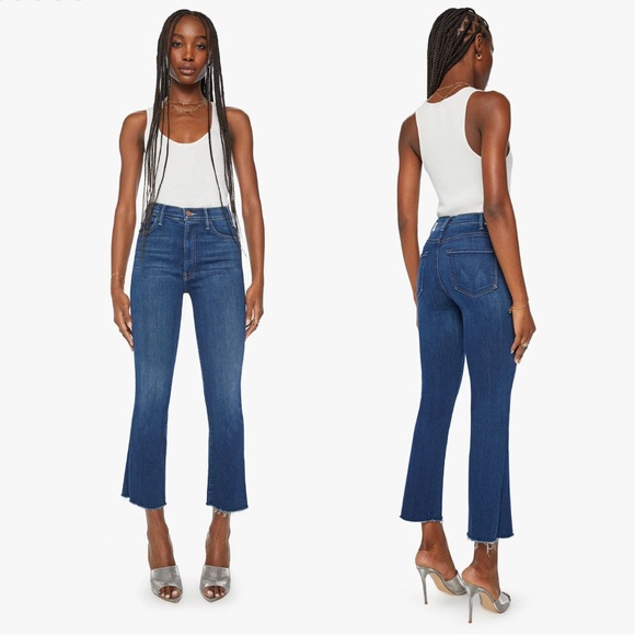 MOTHER Denim - NWT MOTHER The Hustler Ankle Fray Home Movies Size 23